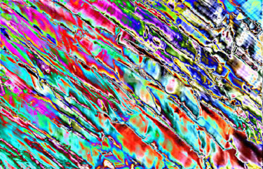 Arts numériques intitulée "Puzzle de couleur" par Cj Perin, Œuvre d'art originale, Peinture numérique
