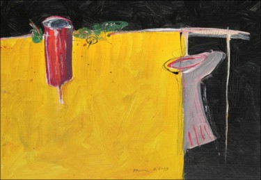 Painting titled "What Do I Put On My…" by Jiri Havlik, Original Artwork, Acrylic