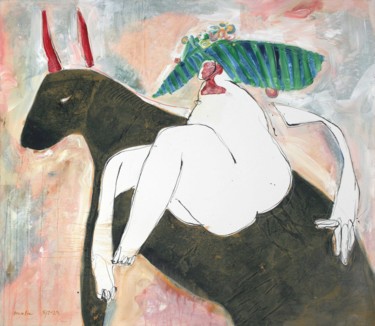 Hot Summer Day Peinture intitulée "Hot Summer Day" par Jiri Havlik, Œuvre d'art originale, Acrylique