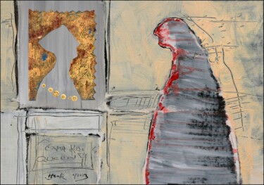 Pittura intitolato "Dialogue II." da Jiri Havlik, Opera d'arte originale, Acrilico