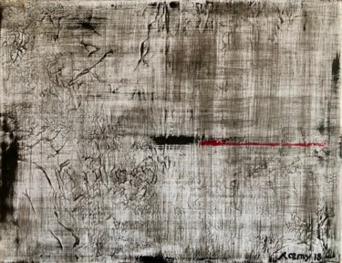 Картина под названием "Ligne" - Roemy, Подлинное произведение искусства, Акрил