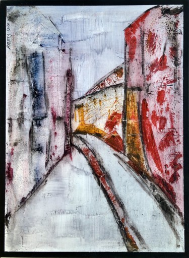 Painting titled "Décours 1 - 54x73x2…" by Roemy, Original Artwork, Acrylic