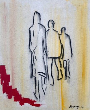 绘画 标题为“En passant” 由Roemy, 原创艺术品, 丙烯