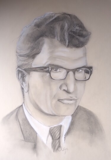 "Dave Brubeck" başlıklı Resim Cla Portraits tarafından, Orijinal sanat, Grafit