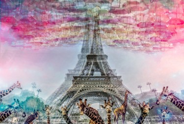 Photography titled "Paris zoo" by Gaudi .C, Original Artwork, Manipulated Photography