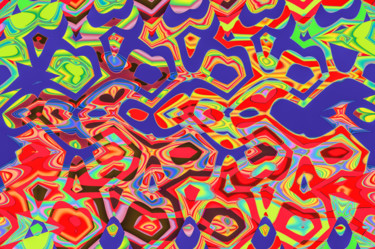 Digitale Kunst mit dem Titel "symphonie printanie…" von Gaudi .C, Original-Kunstwerk, 2D digitale Arbeit