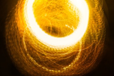 the comète explosion Photographie intitulée "the comète explosion" par Gaudi .C, Œuvre d'art originale, Light Painting