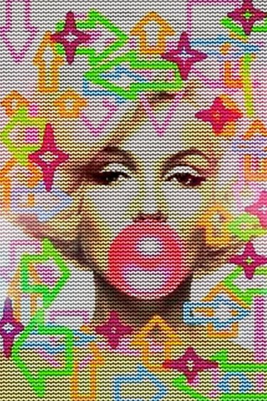"MARILYNE POP ART 2" başlıklı Dijital Sanat Gaudi .C tarafından, Orijinal sanat, 2D Dijital Çalışma