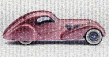 Arte digital titulada "Bugatti" por Gaudi .C, Obra de arte original, Trabajo Digital 2D