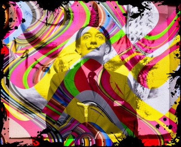 Digital Arts titled "Salvatore dali Pop…" by Gaudi .C, Original Artwork, 2D Digital Work