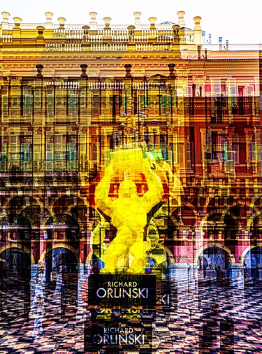 Digital Arts με τίτλο "Nice  Richard Orlin…" από Gaudi .C, Αυθεντικά έργα τέχνης, 2D ψηφιακή εργασία