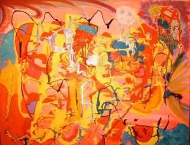 Peinture intitulée "Apocalypse" par Clacla, Œuvre d'art originale