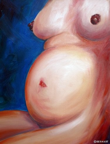 Peinture intitulée "CloseUpH017" par B. Cladères, Œuvre d'art originale
