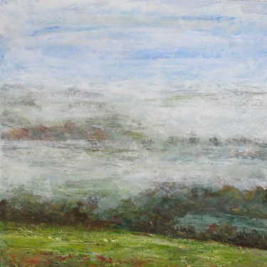 Peinture intitulée "Evanescence matinale" par Clarisse Friedmann, Œuvre d'art originale, Acrylique Monté sur Châssis en bois