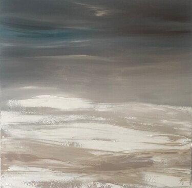 Painting titled "Dune" by Claf_art Labadie, Original Artwork, Acrylic