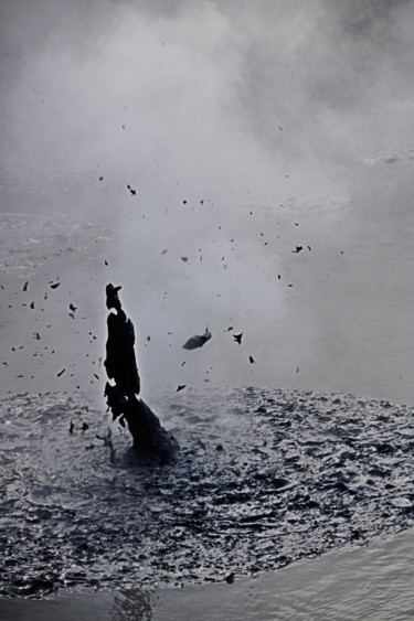 Photographie intitulée "Boue" par Angie Black, Œuvre d'art originale, Photographie numérique