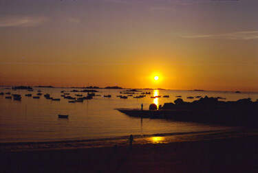 Φωτογραφία με τίτλο "Port au coucher du…" από Angie Black, Αυθεντικά έργα τέχνης, Ψηφιακή φωτογραφία