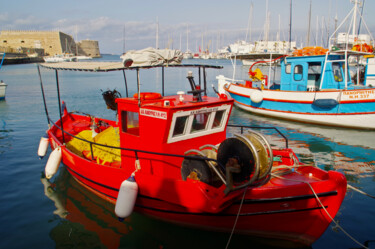 Photographie intitulée "Au port" par Angie Black, Œuvre d'art originale, Photographie numérique