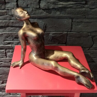 Sculpture intitulée "Ballerine" par Claire Faure, Œuvre d'art originale, Bronze