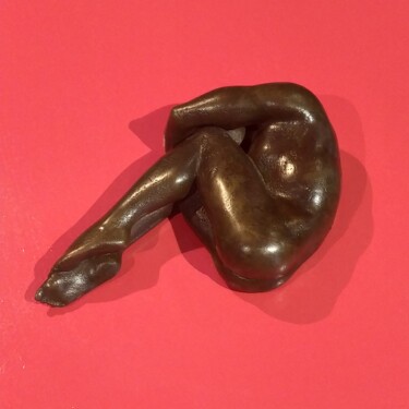 Escultura titulada "Chien de fusil" por Claire Faure, Obra de arte original, Bronce