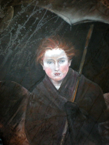 Peinture intitulée "Victoria" par Claire Mcinnerny, Œuvre d'art originale, Acrylique Monté sur Châssis en bois