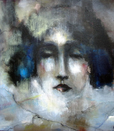Pittura intitolato "Symbolique" da Claire Mcinnerny, Opera d'arte originale, Acrilico