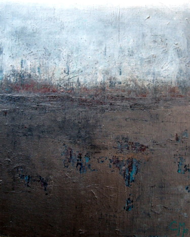 Pittura intitolato "wabi-sabi" da Claire Mcinnerny, Opera d'arte originale, Acrilico