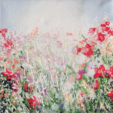 Pittura intitolato "Primavera" da Claire Morand, Opera d'arte originale, Acrilico