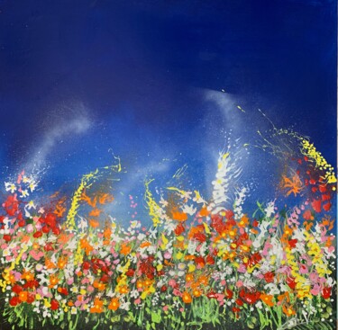 Carmagnole Peinture intitulée "Carmagnole" par Claire Morand, Œuvre d'art originale, Acrylique Monté sur Châssis en bois
