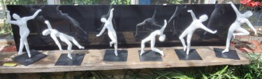 Sculpture titled "Dance Move" by Claire Pellicone Fanni, Original Artwork, Ceramics