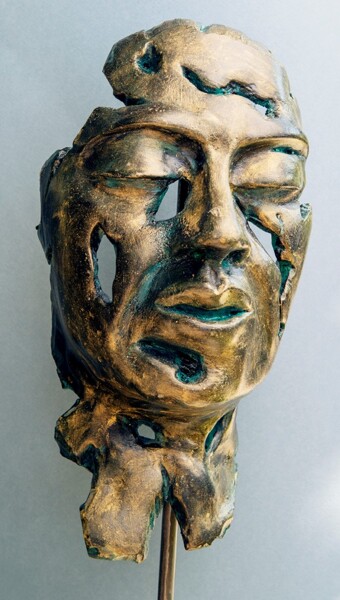 Sculpture intitulée "Hélios" par Claire Pellicone Fanni, Œuvre d'art originale, Céramique
