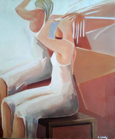 Malerei mit dem Titel "Conciertito" von Claire Lewis, Original-Kunstwerk, Öl