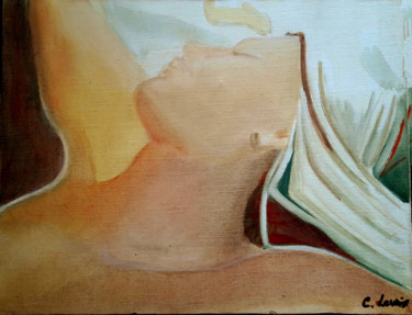 Painting titled "Sieste" by Claire Lewis, Original Artwork, Oil