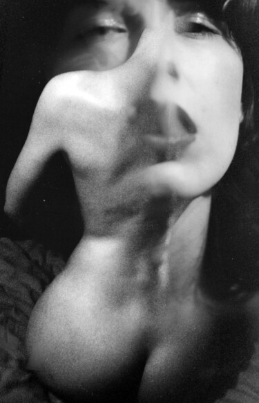 摄影 标题为“In your back” 由Clara Diebler, 原创艺术品, 电影摄影 安装在铝上