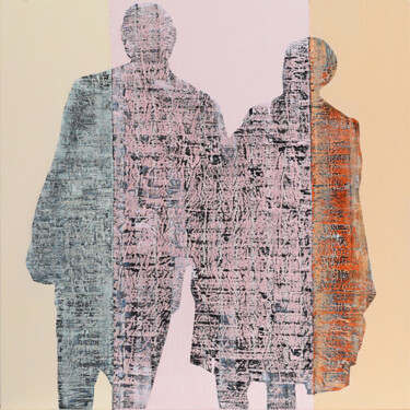 Картина под названием "Un jour heureux" - Clara Ramirez Katz, Подлинное произведение искусства, Акрил Установлен на Деревянн…