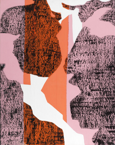 Картина под названием "Traversée" - Clara Ramirez Katz, Подлинное произведение искусства, Акрил Установлен на Деревянная рам…