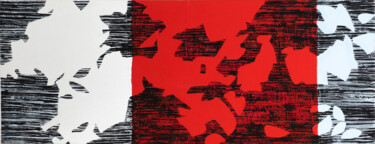 Картина под названием "Percée de lumière 3" - Clara Ramirez Katz, Подлинное произведение искусства, Акрил Установлен на Дере…