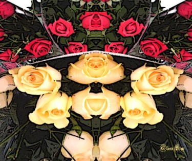 Pintura titulada "Floralia" por Xux, Obra de arte original