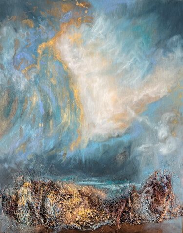 Pittura intitolato "Ethereal 2" da Clare Schouten, Opera d'arte originale, Acrilico