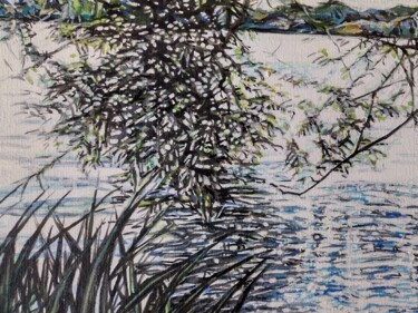 Картина под названием "The Hanging Tree" - Clare Wrench, Подлинное произведение искусства, Акрил