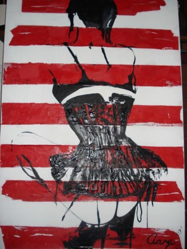 Painting titled "stripped" by Easy, Original Artwork