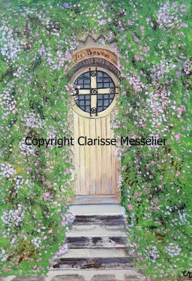Картина под названием "Grimaud" - Clarisse Messelier, Подлинное произведение искусства, Акрил