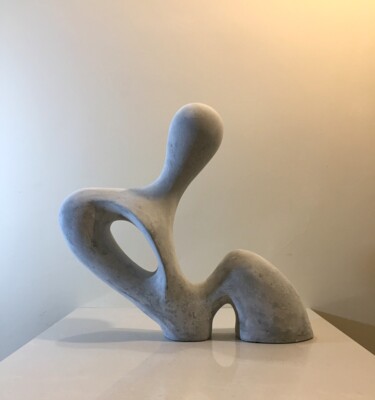 Sculpture intitulée "Je M'Appelle" par Clark Camilleri, Œuvre d'art originale, Béton