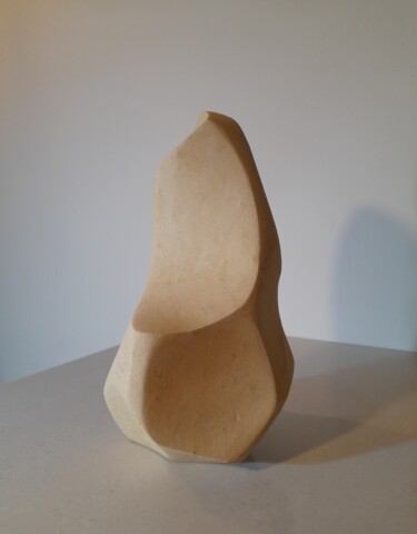 Sculpture titled "Farka" by Clark Camilleri, Original Artwork, Stone