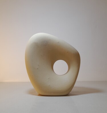 Sculpture titled "Rica" by Clark Camilleri, Original Artwork, Stone