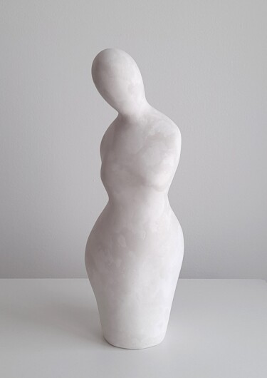 Скульптура под названием "Observer" - Clark Camilleri, Подлинное произведение искусства, цемент