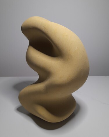Rzeźba zatytułowany „Neonato” autorstwa Clark Camilleri, Oryginalna praca, Kamień