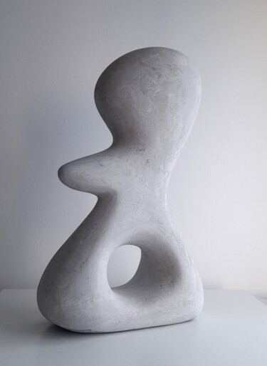 Sculpture titled "Attaché" by Clark Camilleri, Original Artwork, Concrete