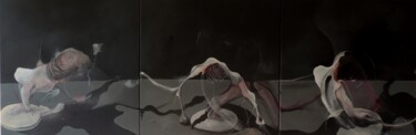 Peinture intitulée "DÉSÉQUILIBRES/IMBAL…" par Claude André Thibaud, Œuvre d'art originale, Acrylique Monté sur Châssis en bo…