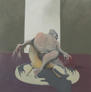Pittura intitolato "LE ROI / THE KING" da Claude André Thibaud, Opera d'arte originale, Acrilico